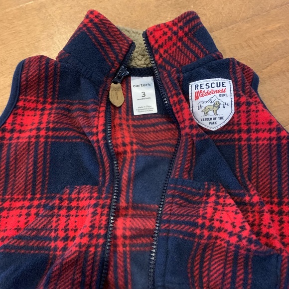 CARTERS, SIZE: 3mo, adorable BOYS VESTS. - Picture 3 of 4